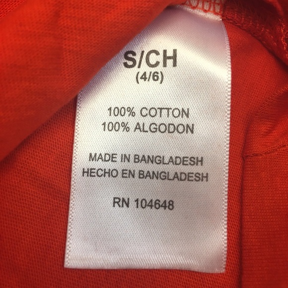 UM Miami hurricanes football orange v-neck Jr S/4 - Picture 8 of 12